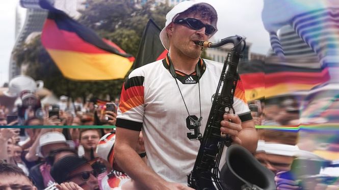 Detailbild EM-Partyzone Deutschland: So feiern Fußball-Fans