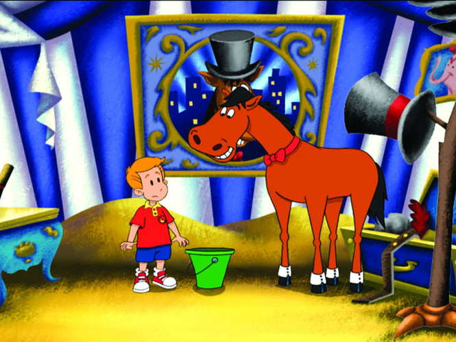 Detailbild Marvin, das steppende Pferd