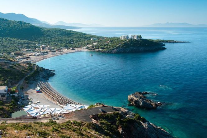 Detailbild Albaniens Adria - Lagunen zwischen Bergen und Meer