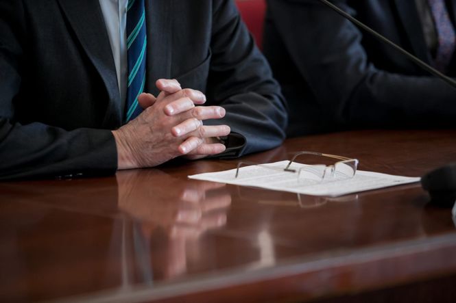 Detailbild Pressekonferenz