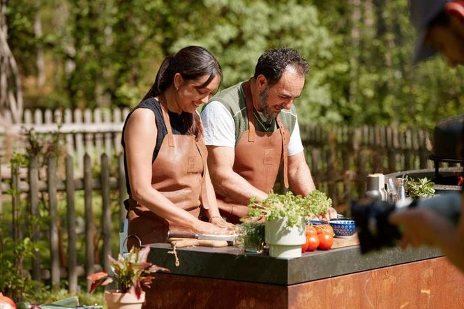 Detailbild Grillen mit Ivana und Adnan