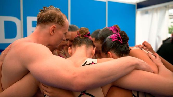 Detailbild Allein unter Frauen - Der Synchronschwimmer Frithjof Seidel