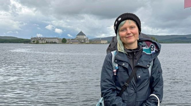 Detailbild Pilgern auf die harte Tour - barfuß in Irland