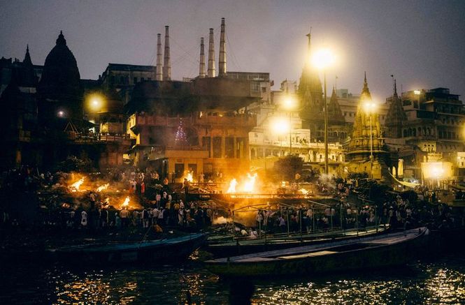 Detailbild Varanasi - Stadt des glücklichen Todes