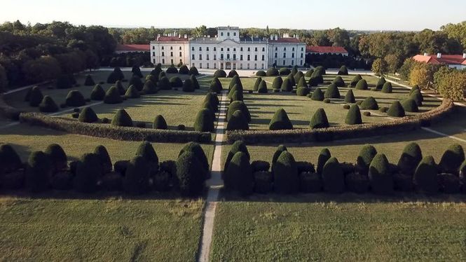 Detailbild Das Schloss Esterhazy - Spuren in Ungarn