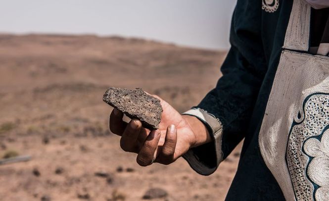 Detailbild Auf der Jagd nach Meteoriten