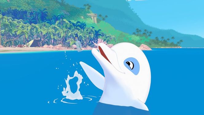 Detailbild Zoom - Der weiße Delfin
