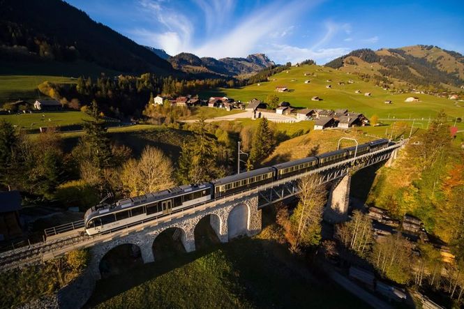 Detailbild Traumhafte Bahnstrecken der Schweiz