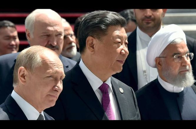 Detailbild Russland, China, Iran: Front gegen den Westen