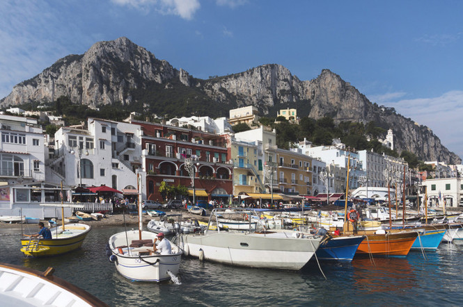 Detailbild Capri – Sehnsuchtsziel im blauen Meer