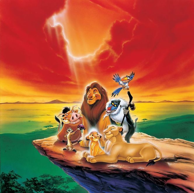 Detailbild Der König der Löwen