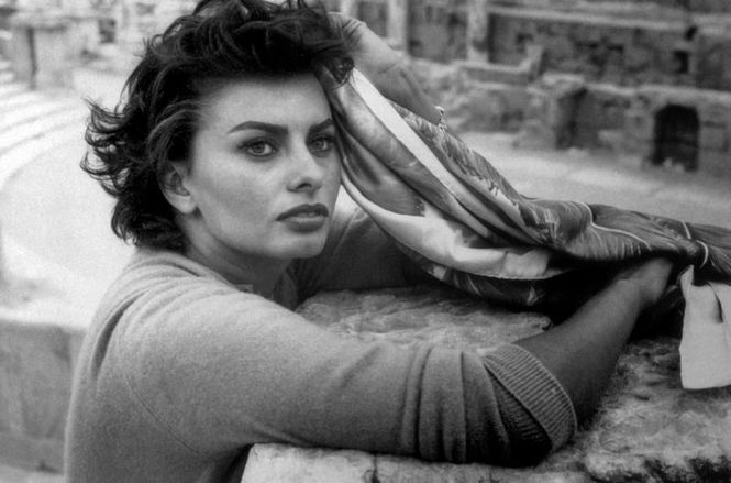 Detailbild Sophia Loren - Porträt einer Diva