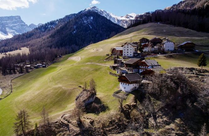 Detailbild Bergbäuerinnen in Südtirol