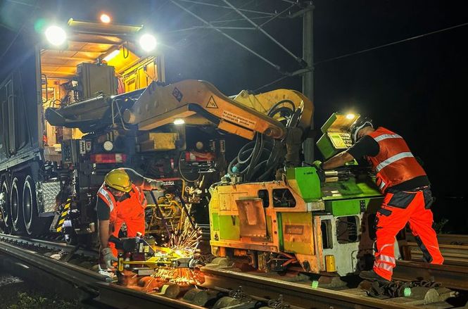 Detailbild Die Schienenprofis aus Bützow - Keiner verlegt weltweit schneller Bahngleise