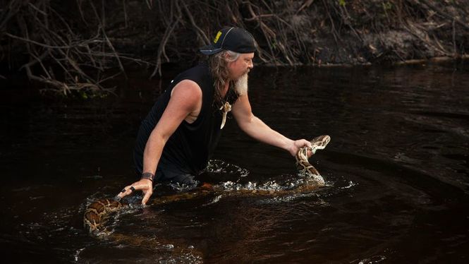 Detailbild Die Pythonjäger - Einsatz in den Everglades