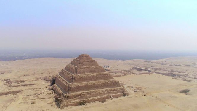 Detailbild Die Pyramiden