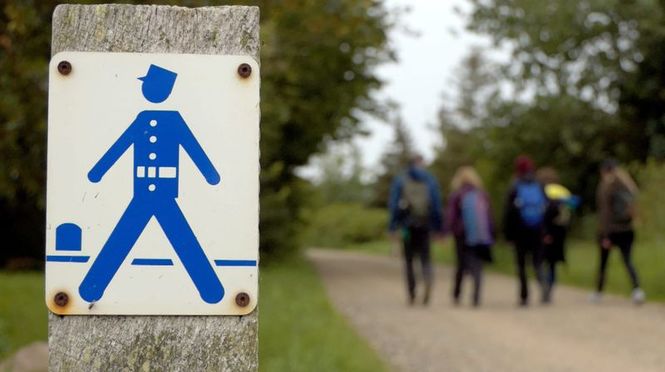 Detailbild Der Gendarmenpfad - Dänemarks hyggeliger Wanderweg