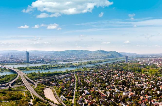 Detailbild An der schönen blauen Donau - Wien und sein Fluss