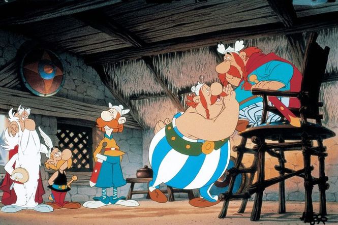 Detailbild Asterix bei den Briten