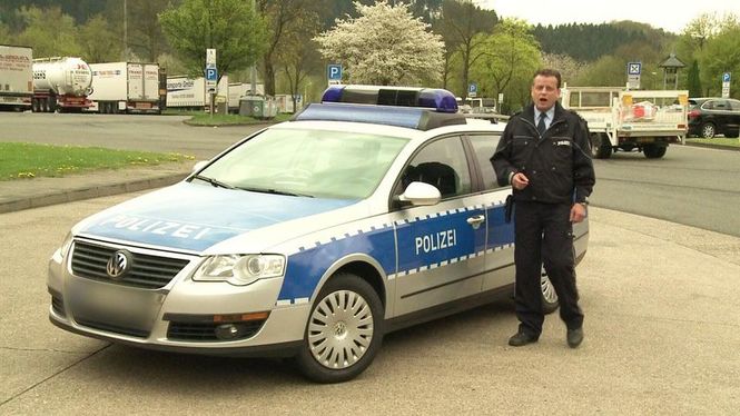 Detailbild Schneller als die Polizei erlaubt